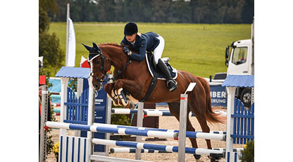 Homebild Verena Nitschke, Ponyreiten in Übersee